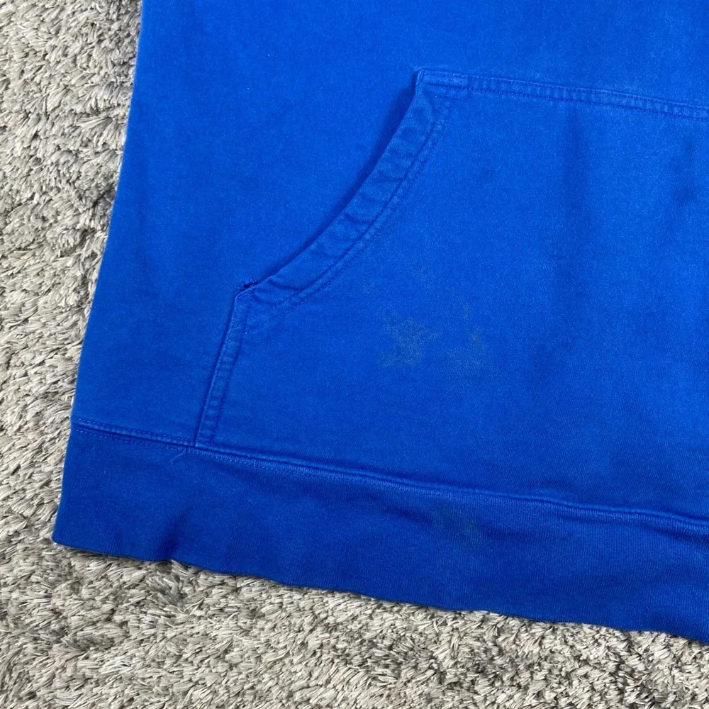 The North Face‎ Hoodie Mens XL Blue Pullover Logo Graphic Sweatshirt Gorpcore
